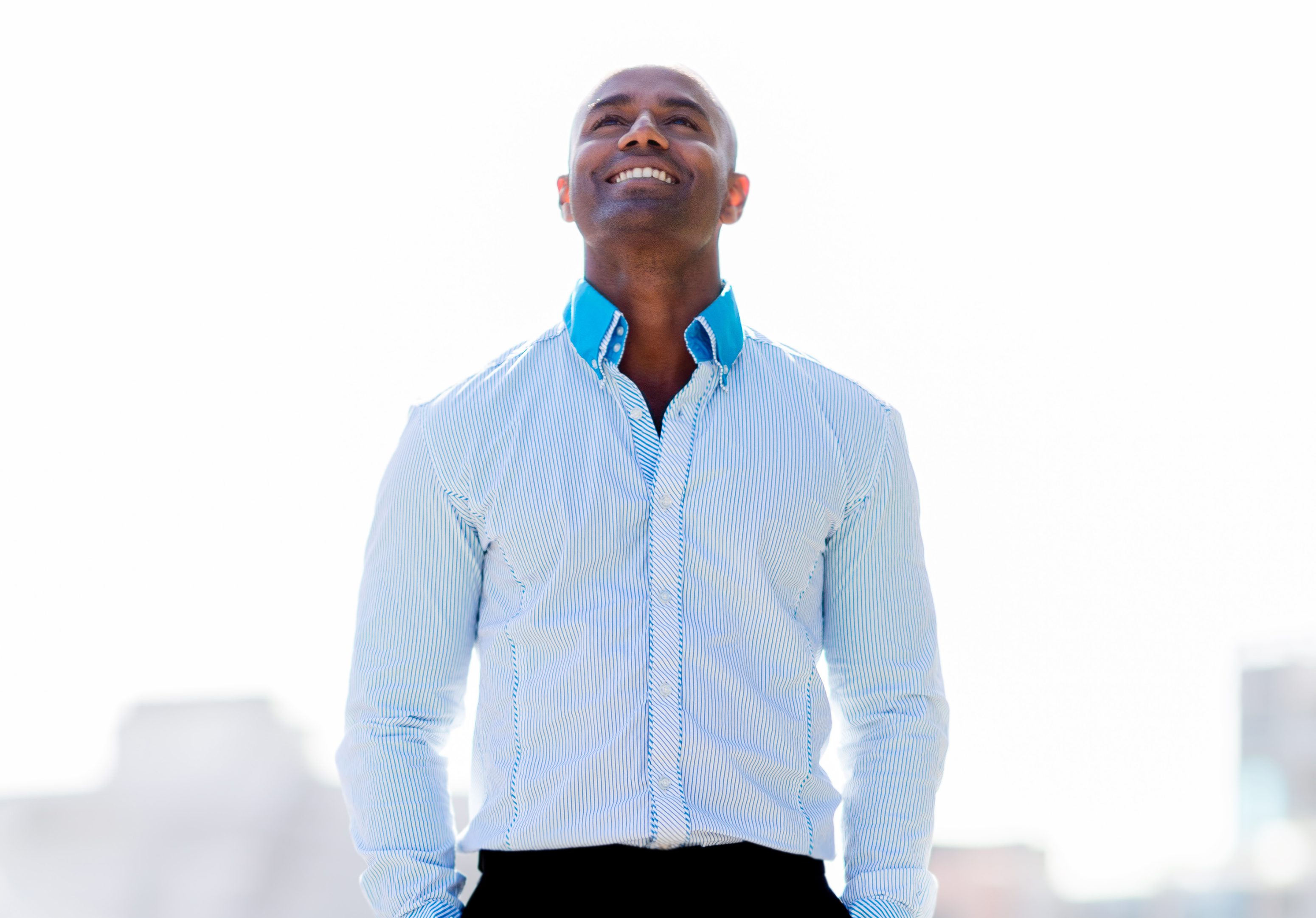 Thoughtful business man