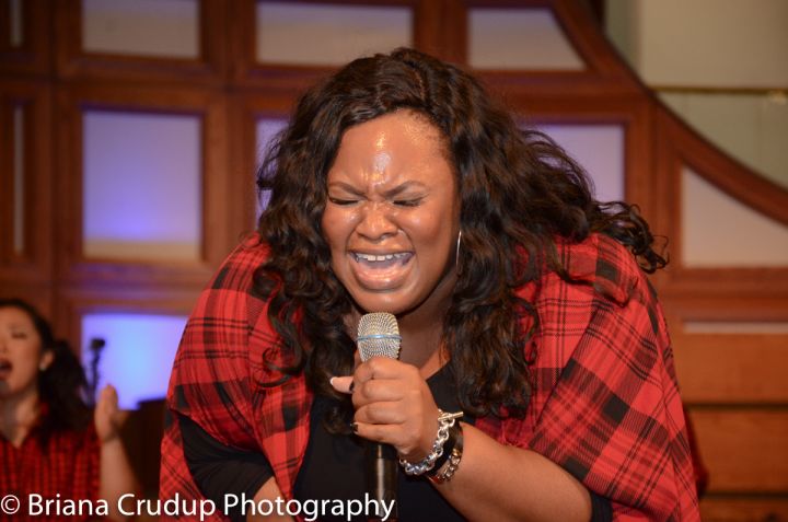 Tasha Cobbs, Kierra Sheard & Bishop William Murphy at ONE PLACE LIVE Tour ATL!