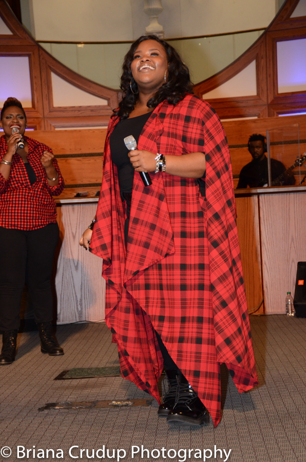 Tasha Cobbs, Kierra Sheard & Bishop William Murphy at ONE PLACE LIVE Tour ATL!