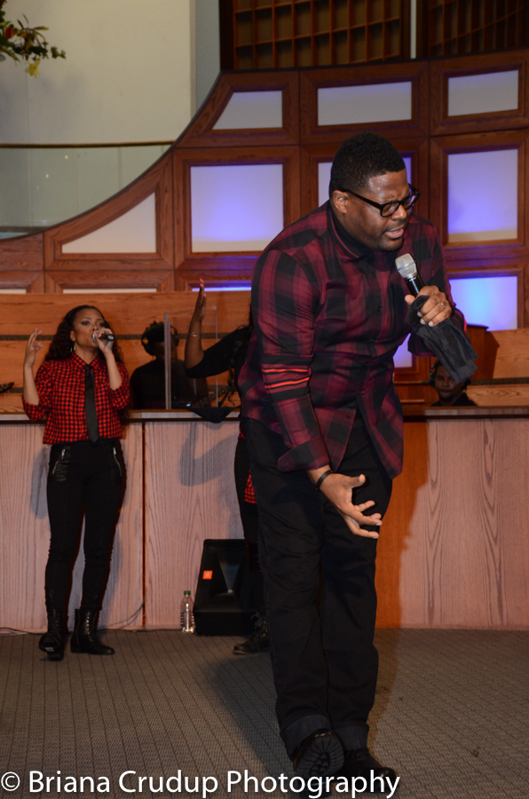 Tasha Cobbs, Kierra Sheard & Bishop William Murphy at ONE PLACE LIVE Tour ATL!