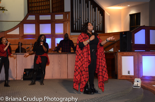 Tasha Cobbs, Kierra Sheard & Bishop William Murphy at ONE PLACE LIVE Tour ATL!