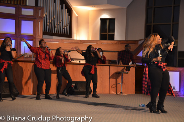 Tasha Cobbs, Kierra Sheard & Bishop William Murphy at ONE PLACE LIVE Tour ATL!
