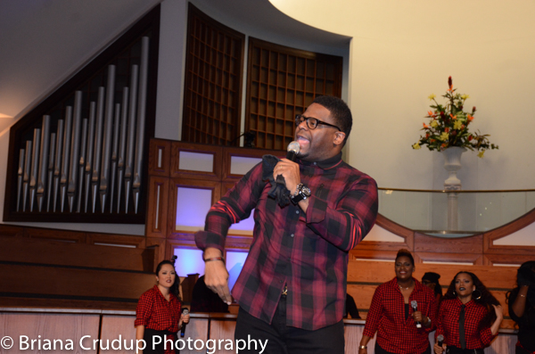 Tasha Cobbs, Kierra Sheard & Bishop William Murphy at ONE PLACE LIVE Tour ATL!