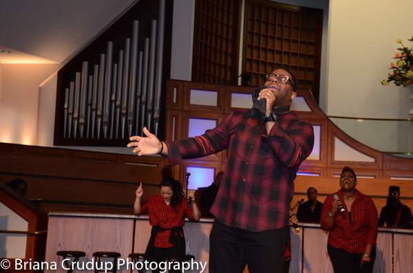 Tasha Cobbs, Kierra Sheard & Bishop William Murphy at ONE PLACE LIVE Tour ATL!