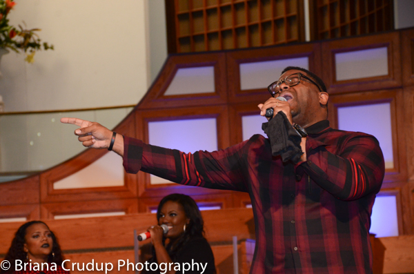 Tasha Cobbs, Kierra Sheard & Bishop William Murphy at ONE PLACE LIVE Tour ATL!