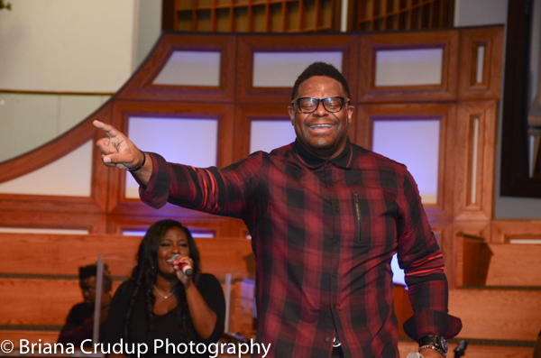 Tasha Cobbs, Kierra Sheard & Bishop William Murphy at ONE PLACE LIVE Tour ATL!
