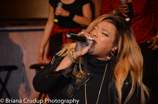 Tasha Cobbs, Kierra Sheard & Bishop William Murphy at ONE PLACE LIVE Tour ATL!