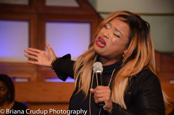 Tasha Cobbs, Kierra Sheard & Bishop William Murphy at ONE PLACE LIVE Tour ATL!