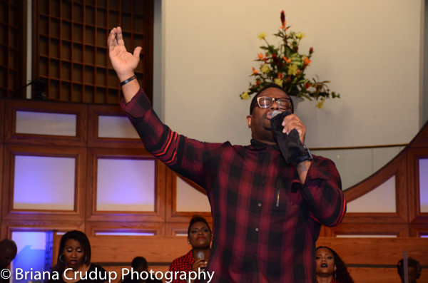 Tasha Cobbs, Kierra Sheard & Bishop William Murphy at ONE PLACE LIVE Tour ATL!