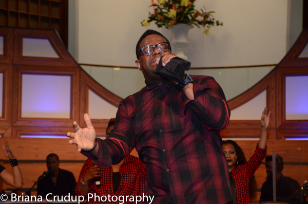 Tasha Cobbs, Kierra Sheard & Bishop William Murphy at ONE PLACE LIVE Tour ATL!