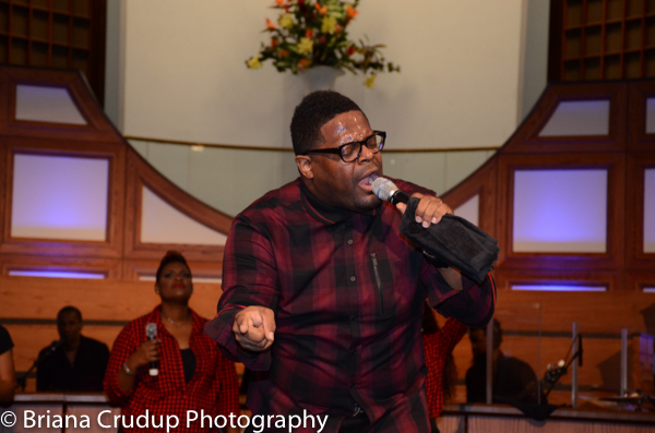 Tasha Cobbs, Kierra Sheard & Bishop William Murphy at ONE PLACE LIVE Tour ATL!