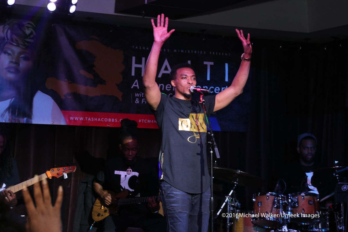 Tasha Cobbs Benefit Haiti Concert