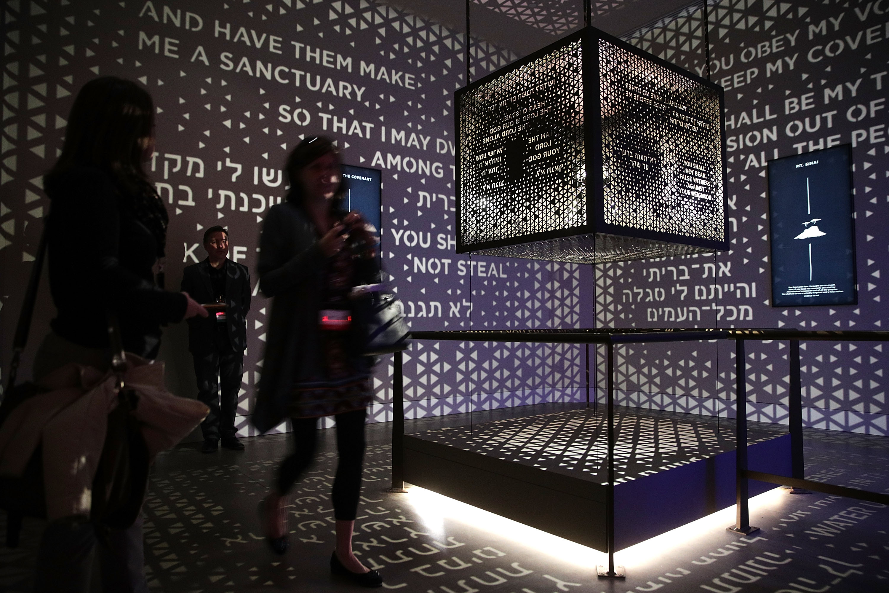 The Museum Of The Bible Holds A Press Preview Ahead Of It's Public Opening
