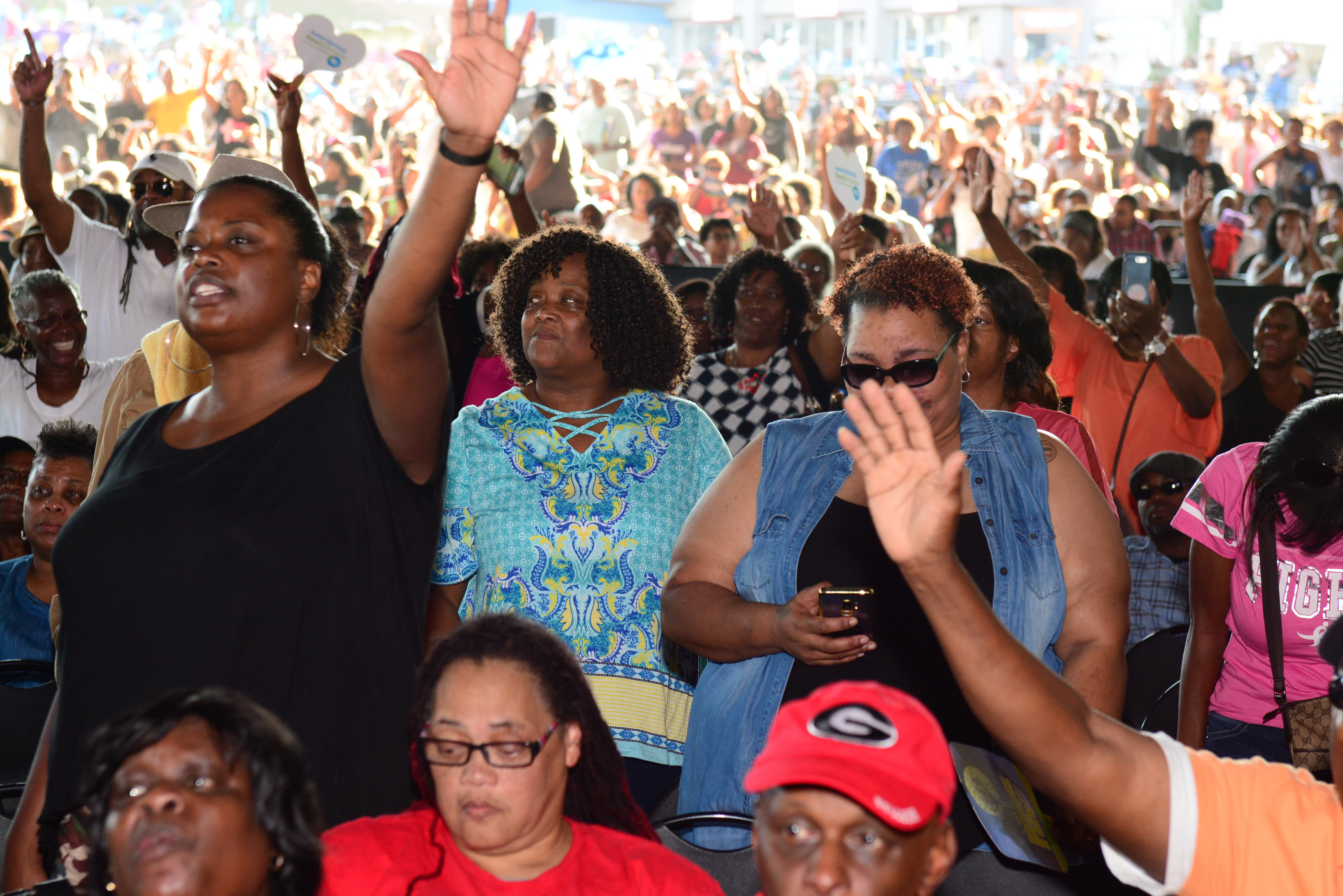 Praise In The Park 2018 Crowd Shots