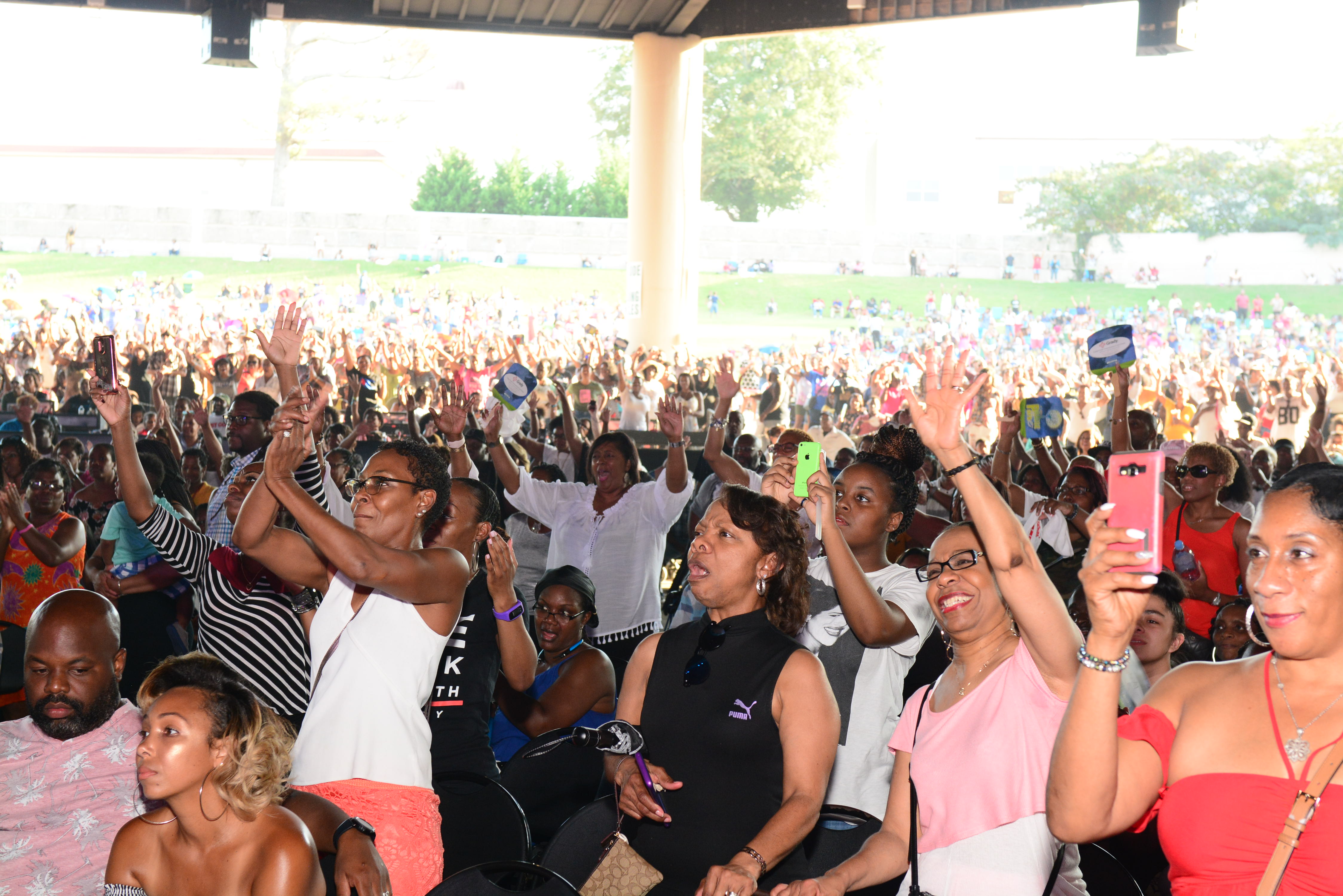 Praise In The Park 2018 Crowd Shots