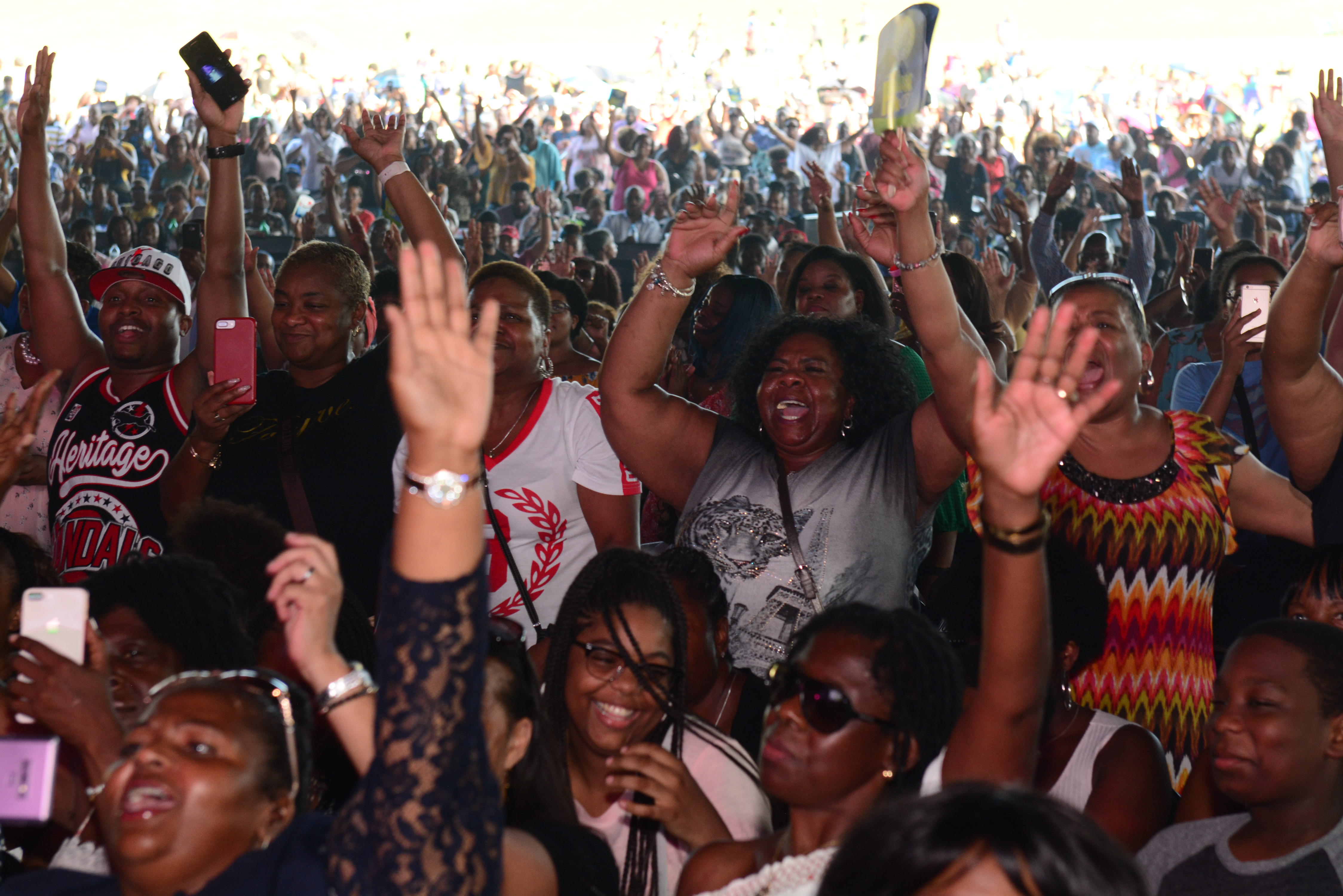 Praise In The Park 2018 Crowd Shots