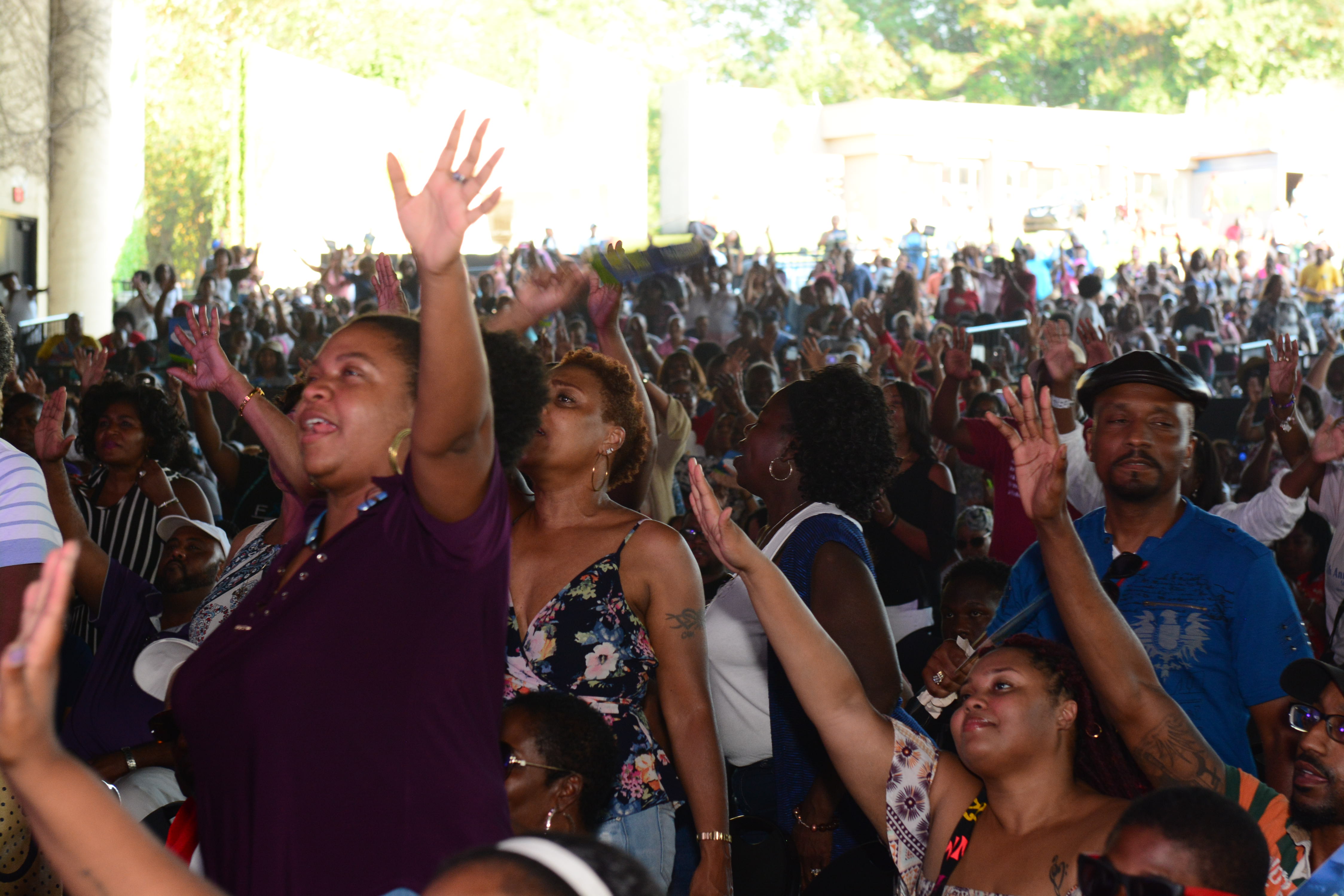 Praise In The Park 2018 Crowd Shots