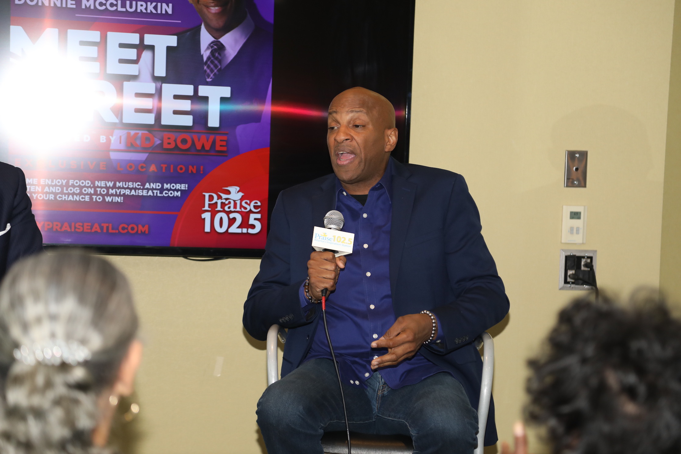 Donnie McClurkin Meet & Greet