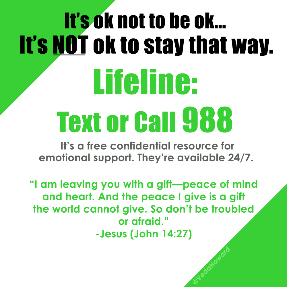 Veda Howard- Mental Health Help Line