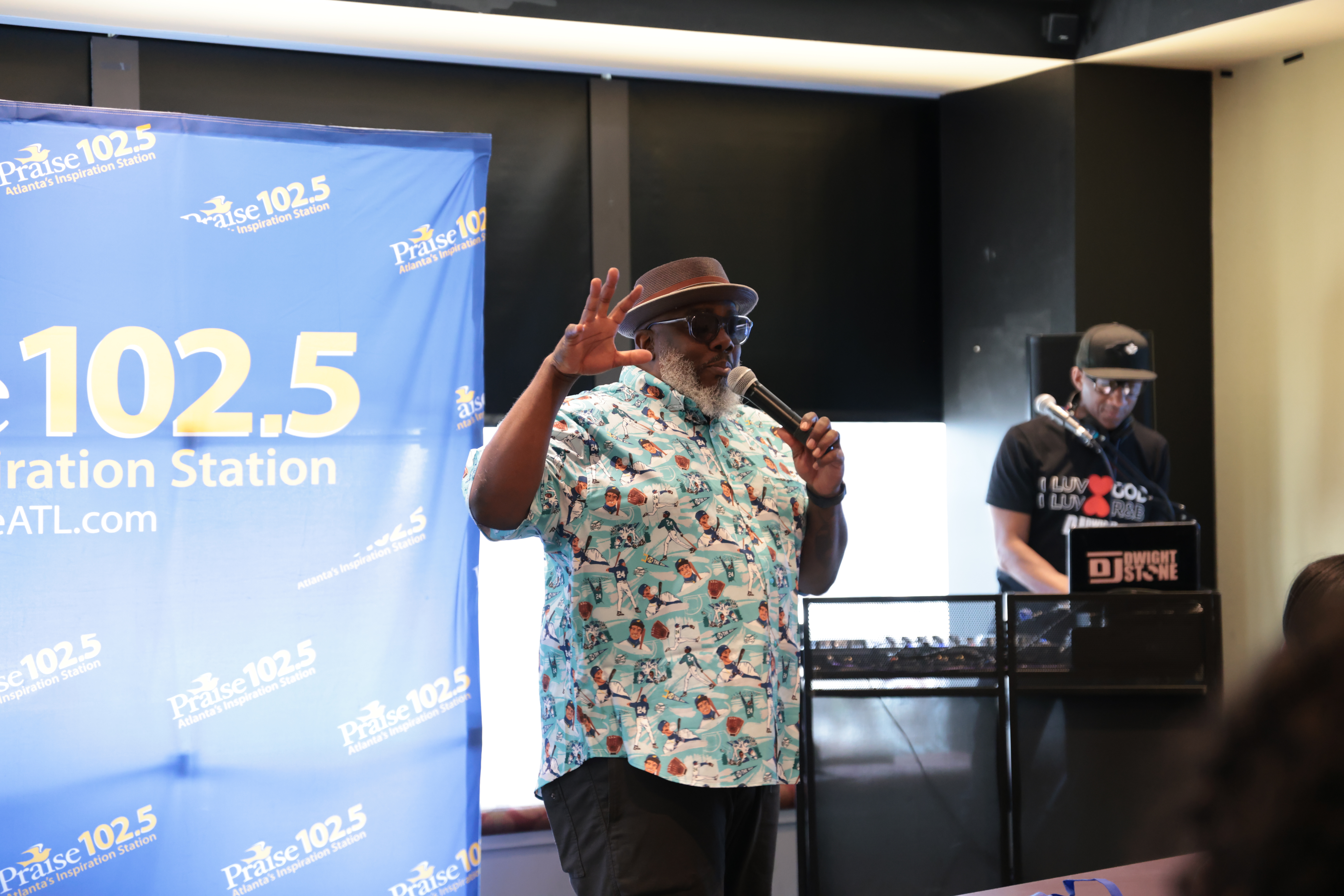 Damon Little Lunch N' Listen Hosted By Griff From Get Up Morning's [Photos]